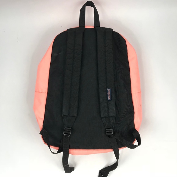 Price firm! Jansport Travel Backpack Peach Pink - Picture 8 of 8